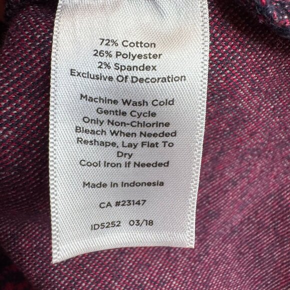 Talbots Ponte Midi Dress Zip Contrast Zip Career‎ Stretch Short Sleeve Knit 12P - Picture 5 of 8